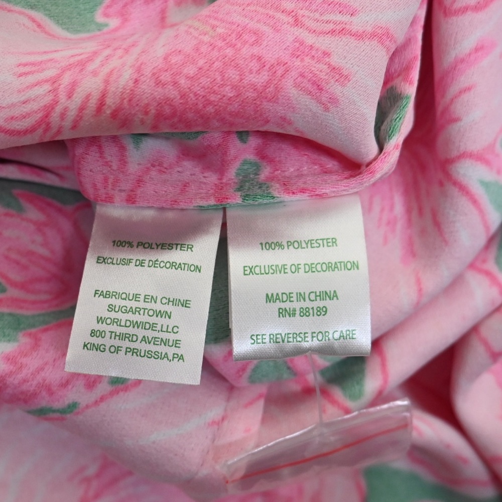 Lilly Pulitzer Women's 12 Elliotta Maxi Shift Dress in Pink Floral NEW - Picture 9 of 10
